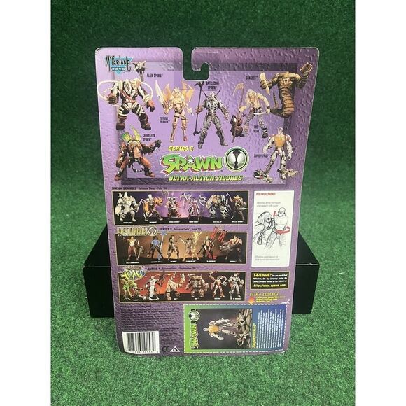 1996 McFarlane Spawn Series 6 Superpatriot Ultra Action Figure - Picture 2 of 2